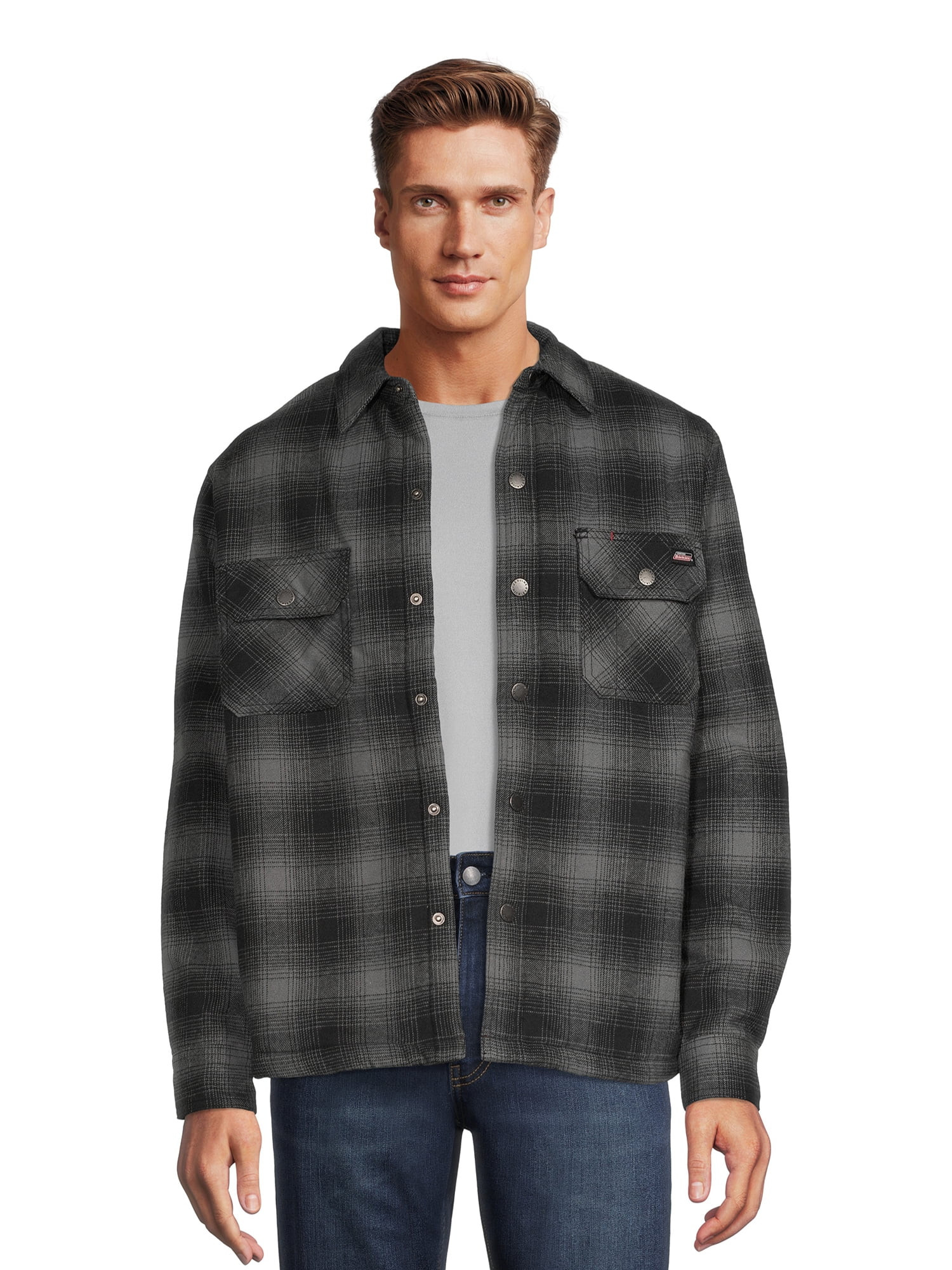 Genuine Dickies Men's Shacket, Sizes S-3XL | Walmart (US)