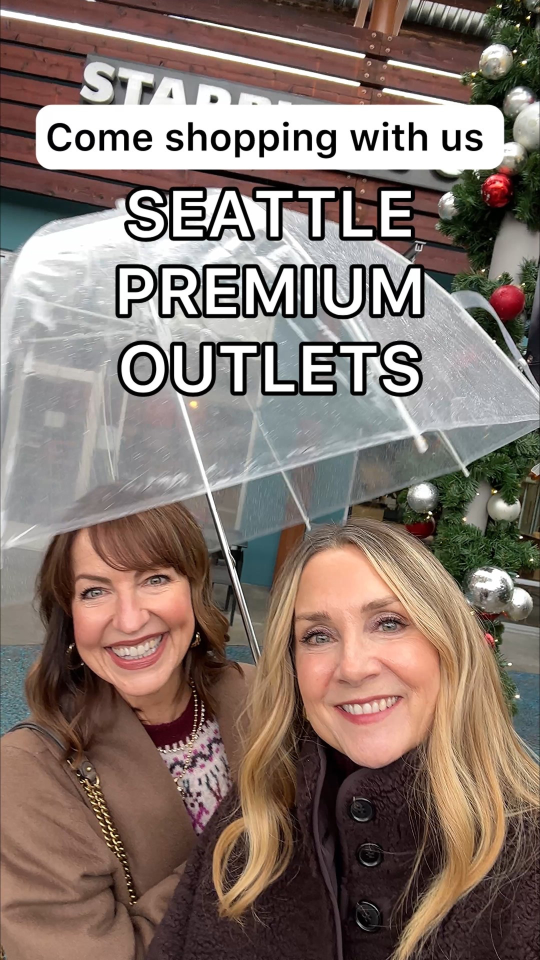 The best Black Friday shopping is just an hour north of Seattle at @seattlepo !👏🏼 #sponsored  

It’s a worthwhile destination for bargain hunters like us, who seek name-brand clothing and stores we don’t always find in a typical mall. Plus, it’s so much FUN!🎉  

Seattle Premium Outlets features an upscale collection of over 130 designer names including, Banana Republic, Coach, lululemon, Tory Burch, Nike, JCrew Factory, Ralph Lauren and we’re so excited about the new Vuori store!   

Grab a friend and shop the outlets for Black Friday—you’ll find deeper discounts on already low outlet prices! With so many amazing stores, you’ll be able to cross everyone off your list!  

They even offer a free shuttle so you can skip the stress of finding parking during Black Friday! The FREE shopper shuttle will run Friday 11/29 beginning at 8am and Saturday 11/30 at 10am. Follow the signs to the offsite lot off of 27th Ave NE. The shuttle will drop off/pick up at the NW corner of the center near Adidas and Express. Happy shopping!🛍️ #blackfriday #seattlePO

#LTKootd #LTKHoliday #LTKvlog