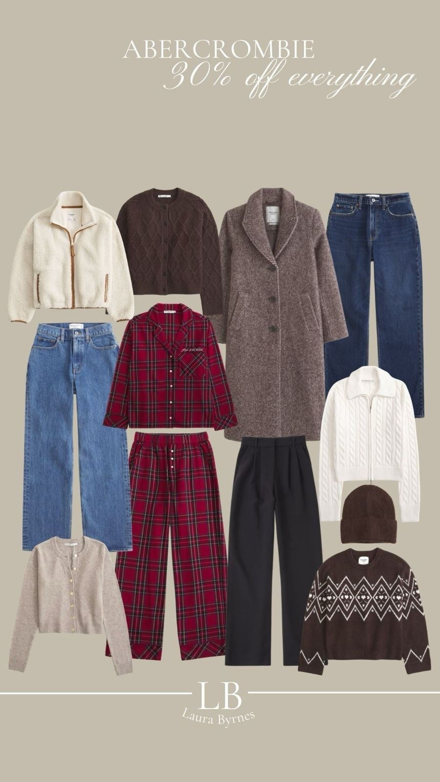 Abercrombie Cyber Week Sale! 
 30% off everything at @abercrombie AND code AFLAURA for additional 15% off from 24th Nov - 1st Dec! 

 

#LTKwinter #LTKuk #LTKCyberWeek