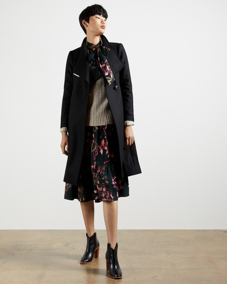 Wool wrap coat | Ted Baker (US)