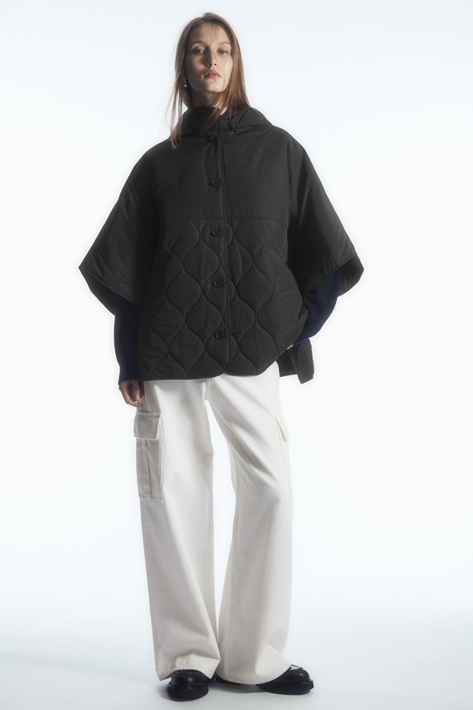 HOODED PADDED CAPE | COS (US)