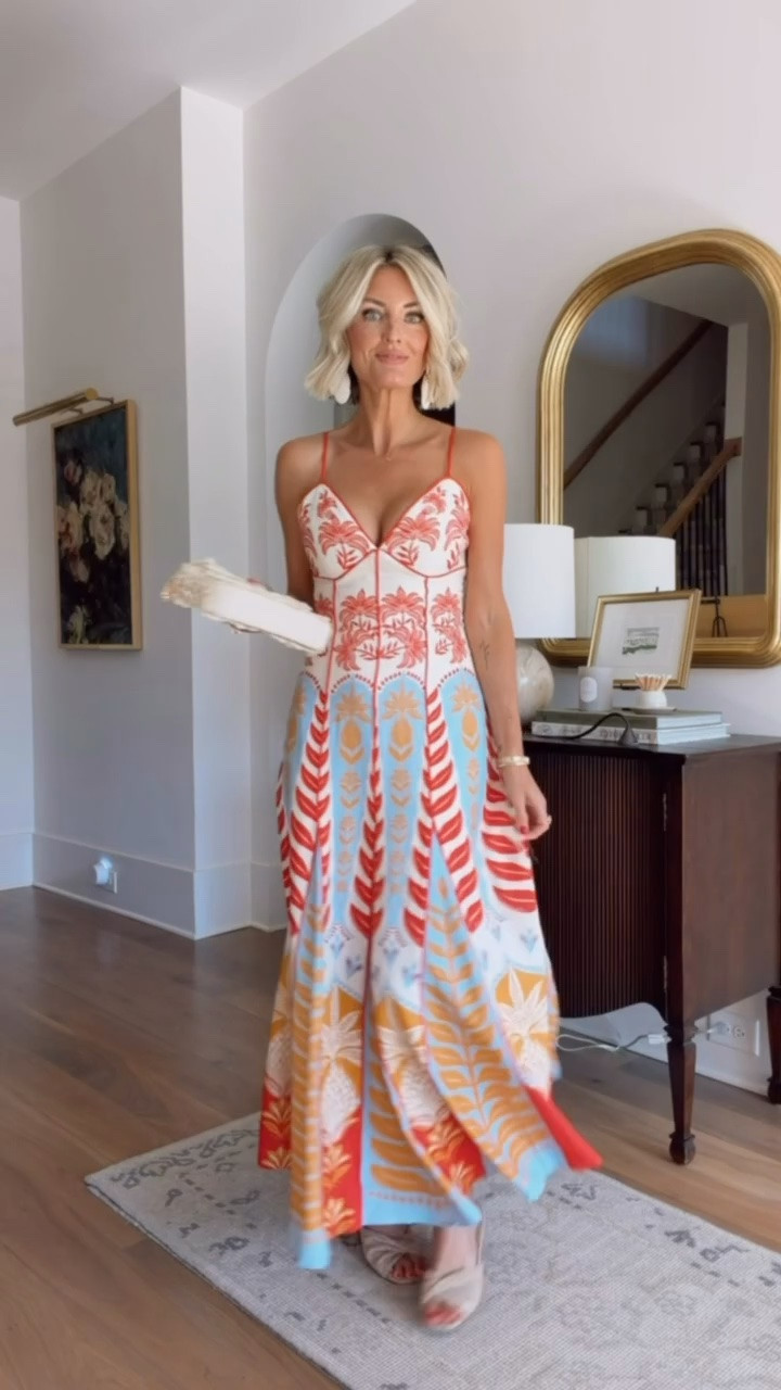 Ok this Farm Rio dress is everything 😍 the ultimate vacation/tropical getaway look! Wearing XS

Loverly grey, farm Rio maxi dress, Anthropologie finds, summer dresses, vacation fashion

#LTKSeasonal #LTKTravel