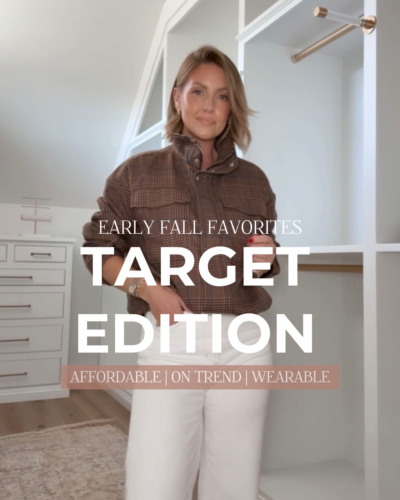 Early fall favorites from Target! Wearing my true size XS in everything - the burgundy shorts run big so size down!

#LTKootd #LTKOver40 #LTKPetite
