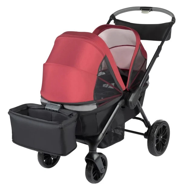 Monbébé Everyday Outings Wagon Stroller, Cardinal Red | Walmart (US)