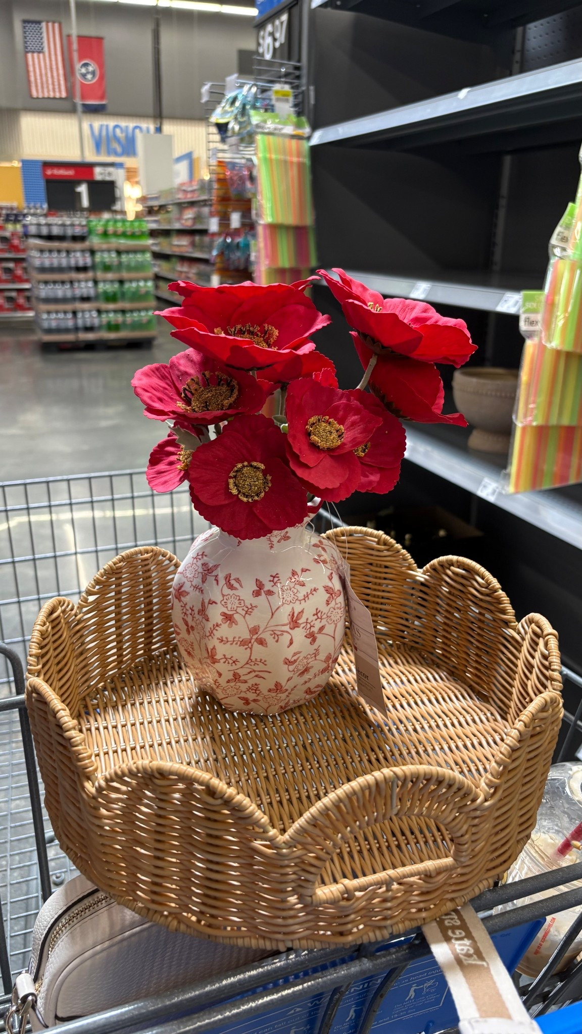 Poppy vase. Pair with two other items for a trio or just place with a candle to simplified look  