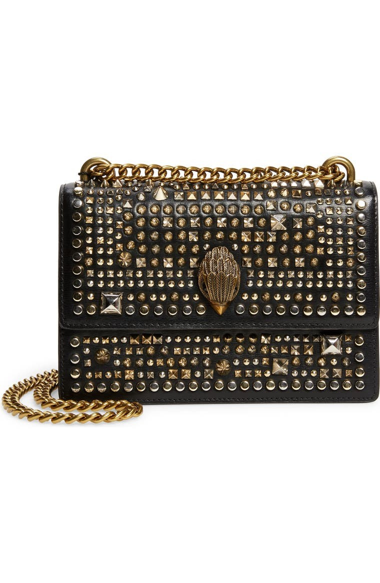 Kurt Geiger London Small Shoreditch Studded Leather Crossbody Bag | Nordstrom | Nordstrom