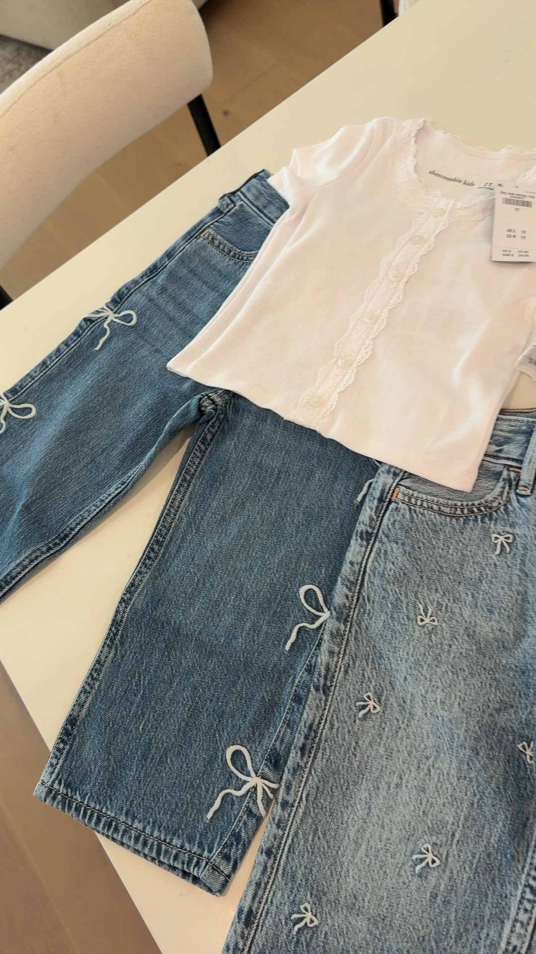 lucy’s new jeans i’m obsessed!!! code DENIMAF