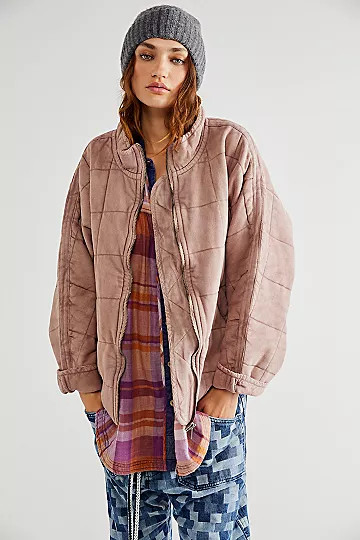 Dolman Quilted Knit Jacket | Free People (Global - UK&FR Excluded)