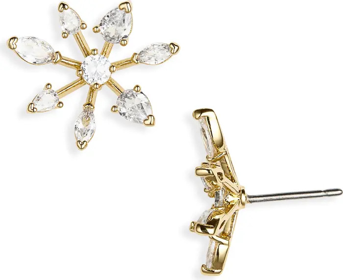 Kate Spade New York snow day snowflake stud earrings | Nordstromrack | Nordstrom Rack