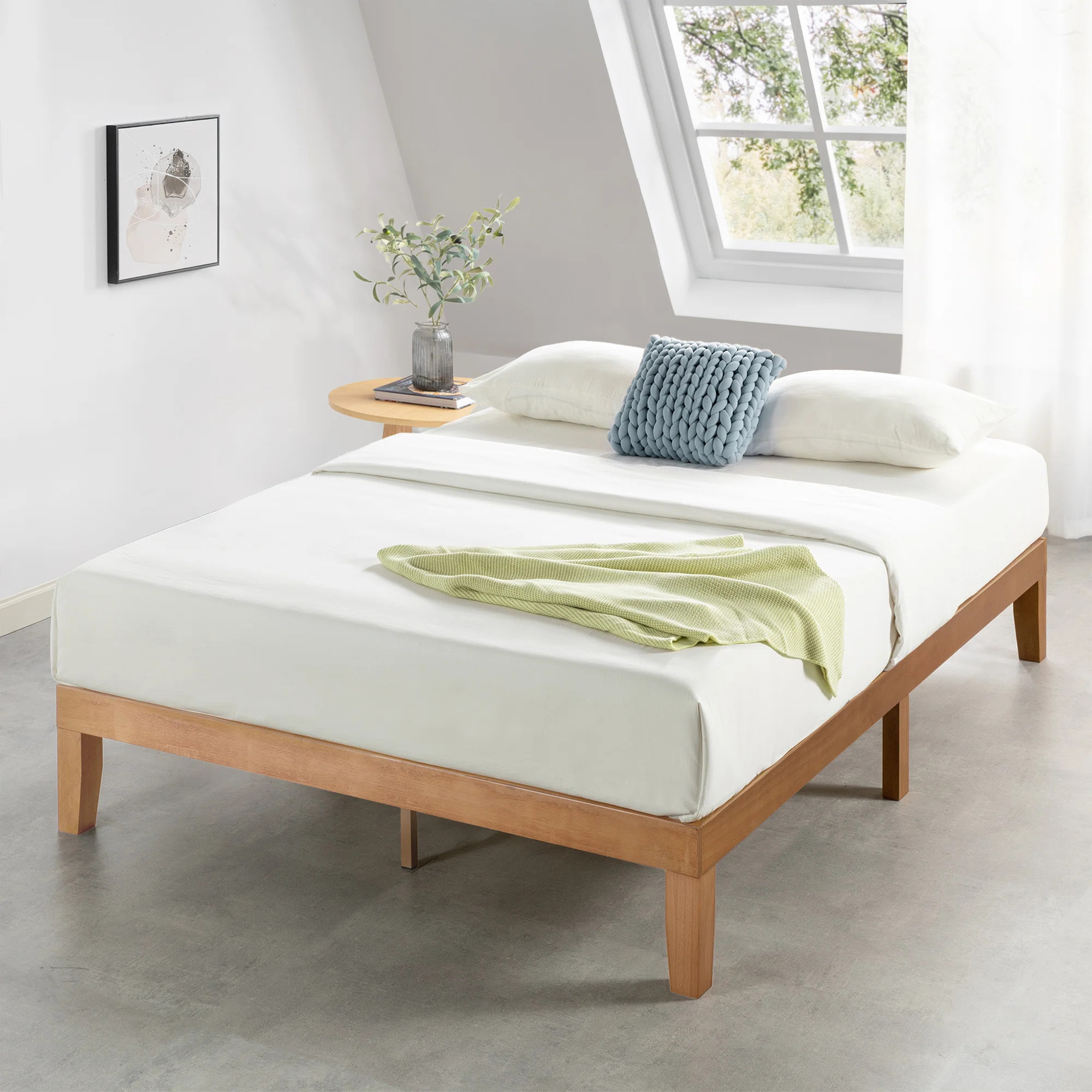 Red Barrel Studio Harlow Solid Wood Platform Bed & Reviews | Wayfair | Wayfair North America