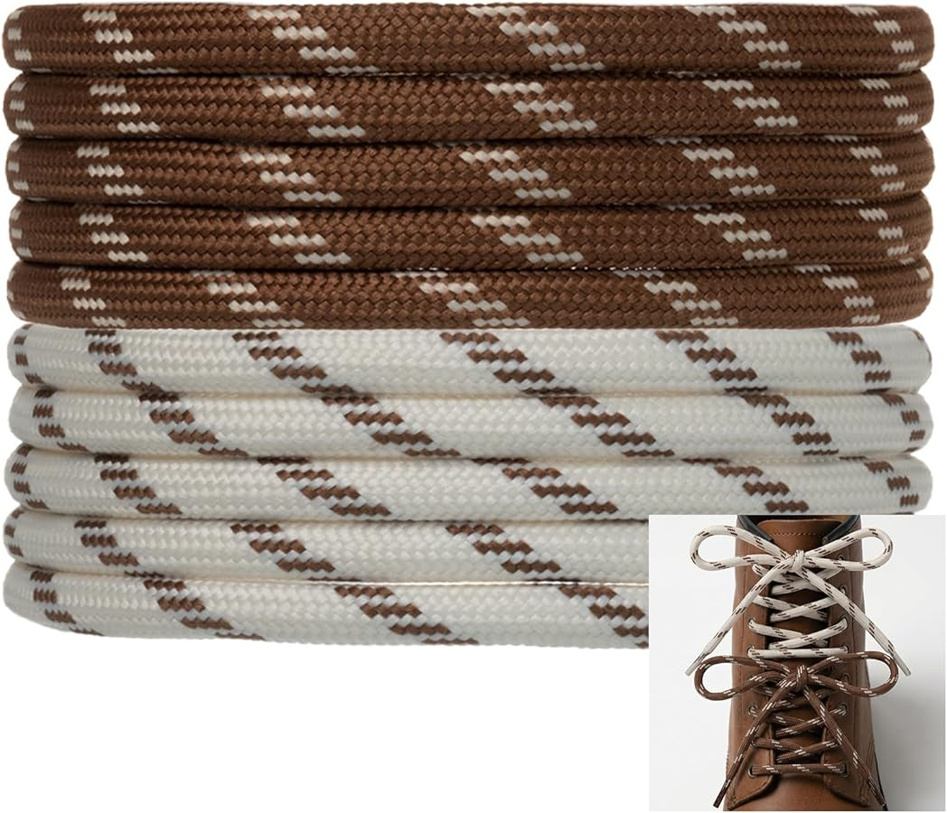 Paracord Shoe Laces Round Rope Shoelaces Multi Color Cord Shoe Strings for Sneakers Boots | Amazon (US)