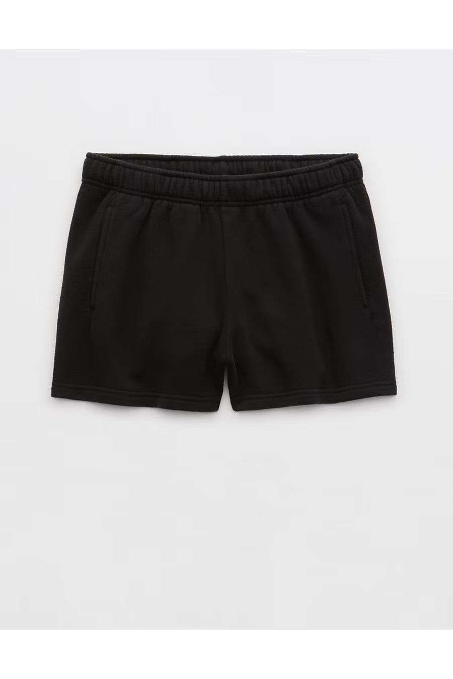 OFFLINE By Aerie Cloud Fleece Short Women's True Black XXS | Aerie