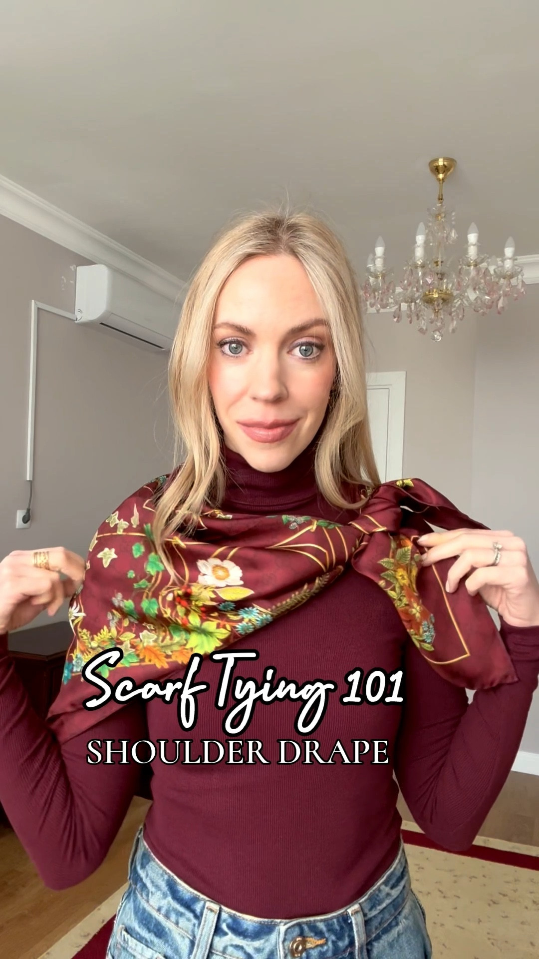 Silk scarf tying, scarf tutorial, spring style tips, business casual 

#LTKWorkwear #LTKSeasonal #LTKOver40