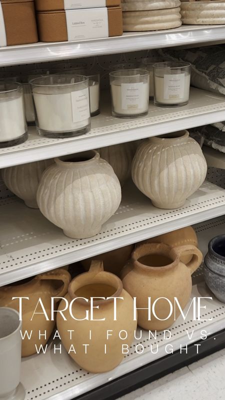 Target has so many beautiful pieces right now! Sharing what I loved in store and what I bought and styled! #organicmodernhomedecor #targetdecor

#LTKhome #LTKVideo #LTKSpringSale