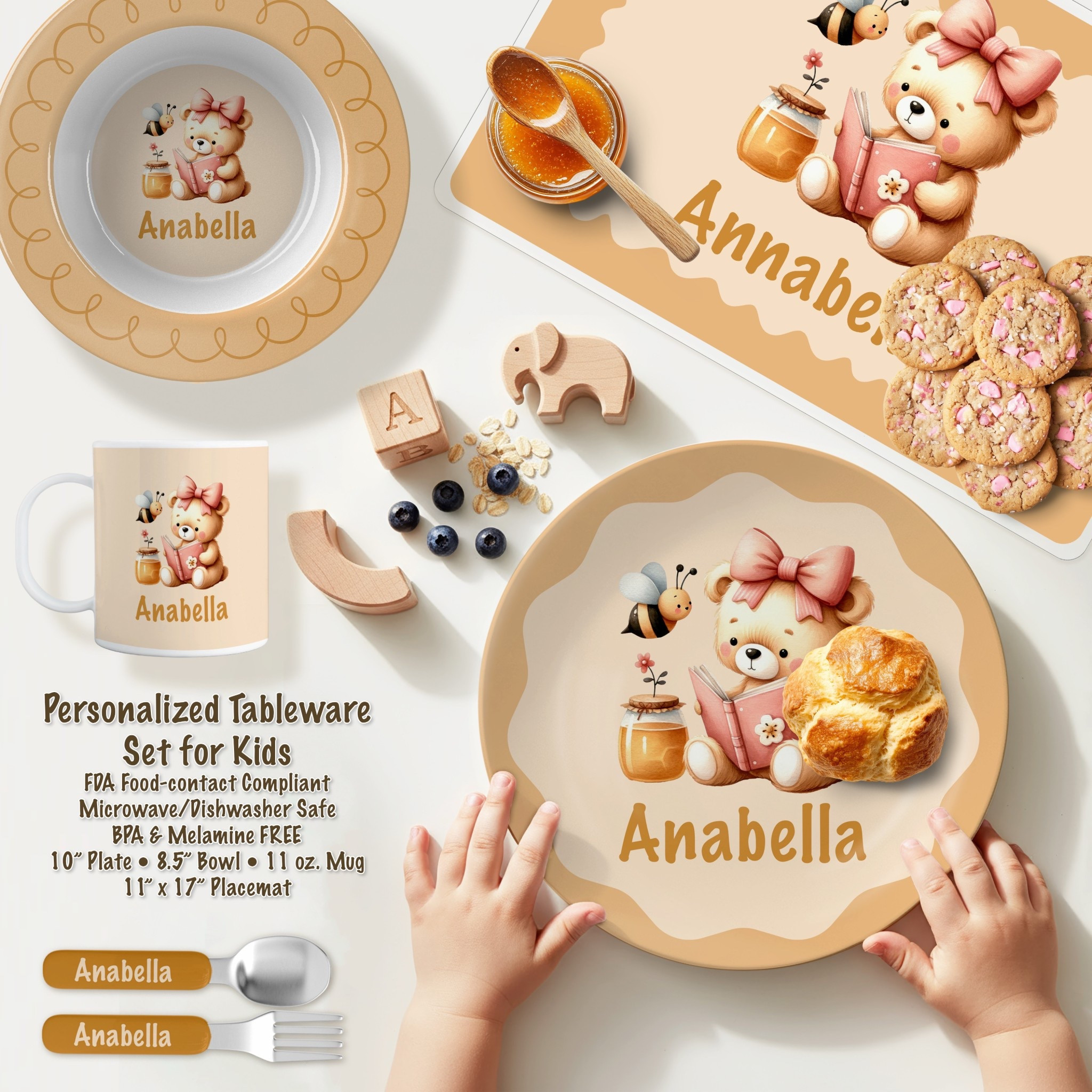 Sweet as honey 🍯🤍
This personalized kids tableware set turns everyday meals into something magical. Featuring an adorable honey bear design and your child’s name, it’s practical, precious, and perfect for toddlers learning independence 🍪🥣

#personalizedkids #honeybear #toddlermeals #custombaby #kidsdinnerware #babygiftideas #momfinds #etsyfinds #ltkfamily #ltkhome #kidstableware 

 


#LTKmomlife #LTKKids