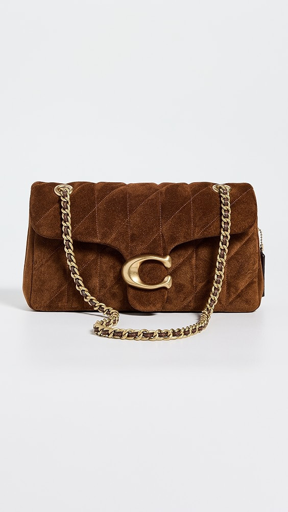 Quilted Suede Tabby Shoulder Bag 26 | Shopbop