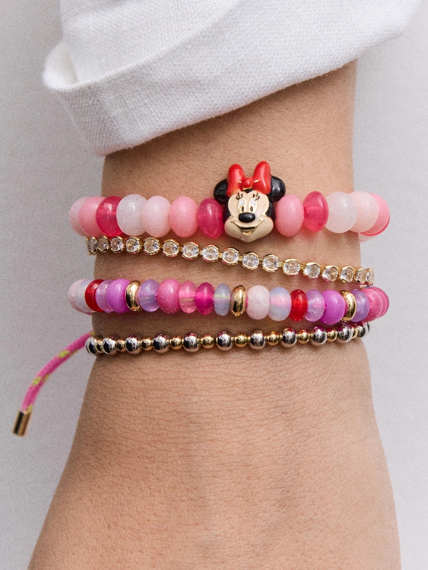 Minnie Mouse $10 BaubleBar stacking sale