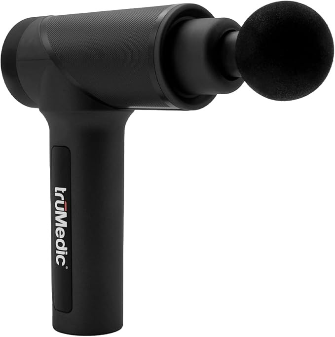 truMedic Massage Gun Deep Tissue Percussion Muscle Massager for Pain Relief Quiet Neck Back Body ... | Amazon (US)