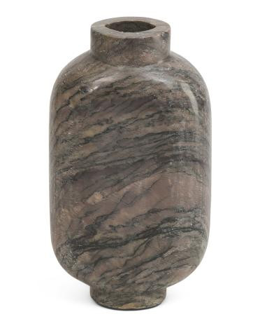 9x5 solid marble levanto contemporary vase | TJ Maxx