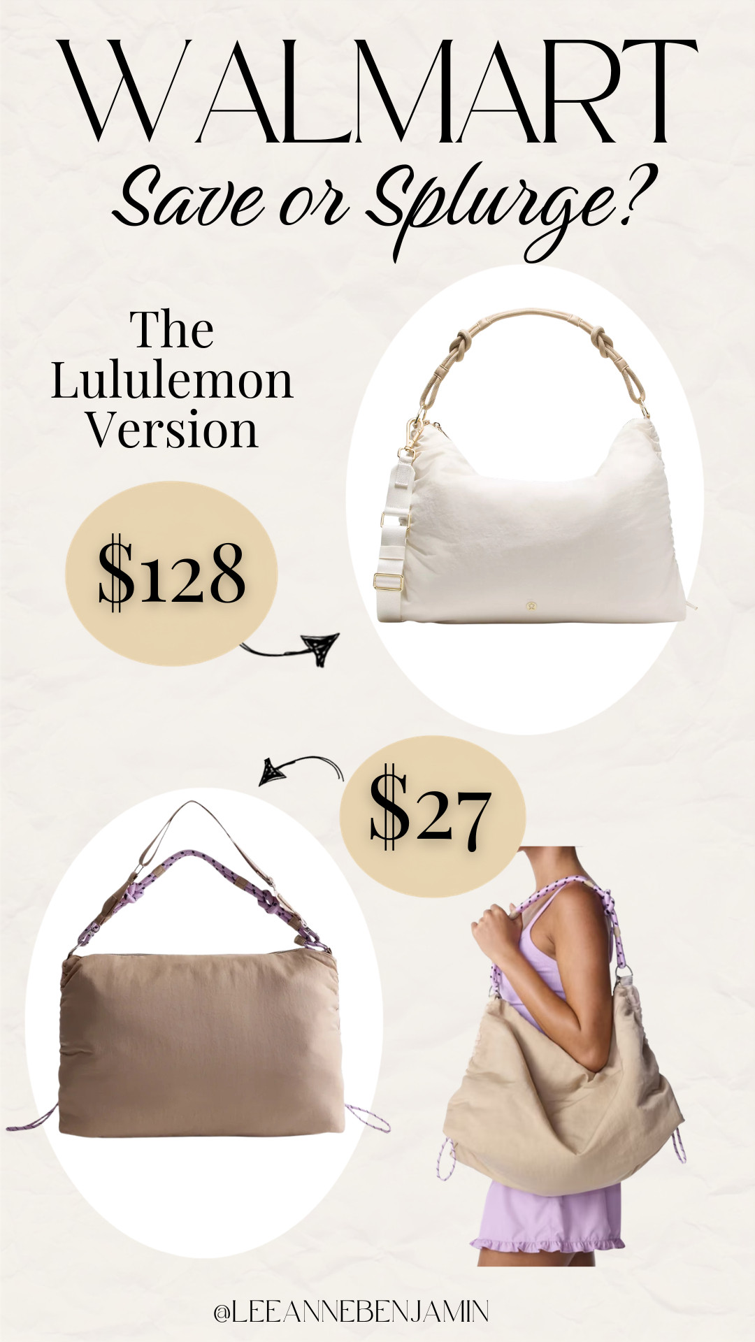 Would you save or splurge on this adorable large tote? 

 #LTKootd #LTKOver40 #LTKSaleAlert