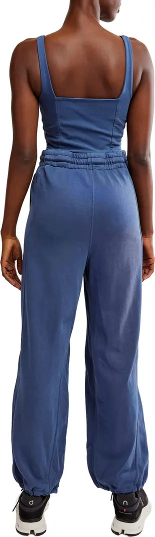 Free People FP Movement Inbound Stretch Cotton Jumpsuit | Nordstrom | Nordstrom