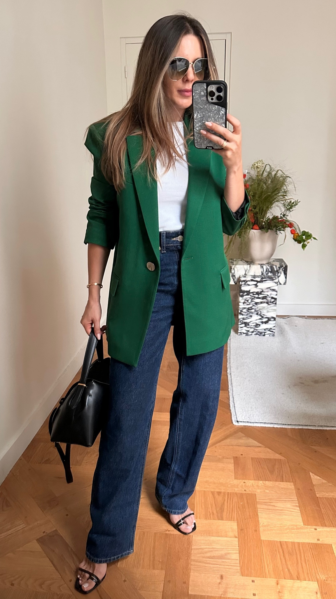 Going for a midday event so I wanted to wear something casual chic. A blazer always saves the day! 

#LTKeurope #LTKitbag