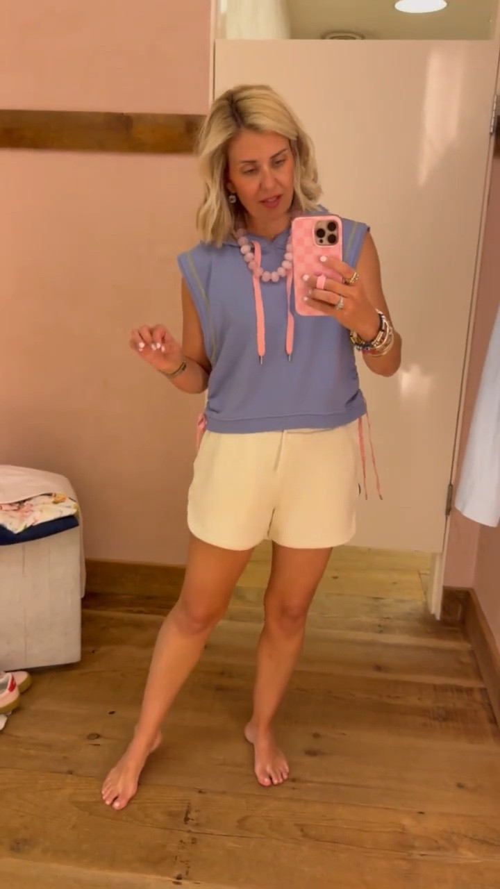 Ok this is more me! I love this style of Varley shorts….the cutout on the sides make them so flattering. 
Top - small
Shorts - xs
*Anthro Buy more, Save more Sale 
$50 off $150
$100 off $300
$150 off $500


*Use my code Catherine20 on A+B
*Use my code Mixandmatchmadness on Loopy


 

#LTKSaleAlert #LTKActive #LTKOver40
