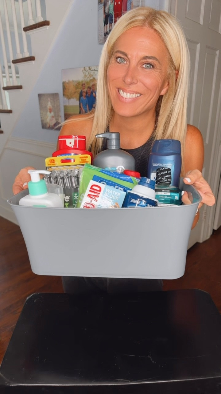#walmartpartner My 4 sons are heading back to college, so I’m creating for each of them a grooming basket filled with all of their grooming essentials. I love that I can get everything that they need at Walmart and the price points all fit within my budget - especially with 4 of them in college! I just thought these were fun and useful for my guys and I know they appreciate being stocked up! BONUS - I’ll keep restocking all school year, too! @walmart #walmart @Walmart