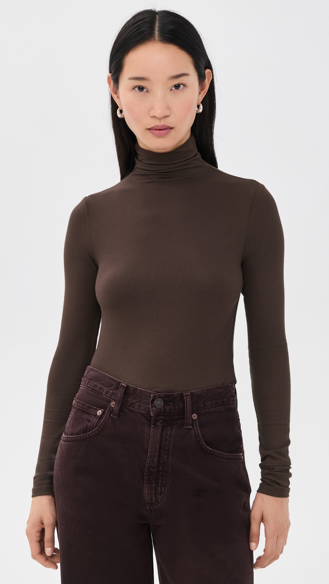 Joe's Jeans The Tony Long Sleeve Top Rich Navy XL | Shopbop