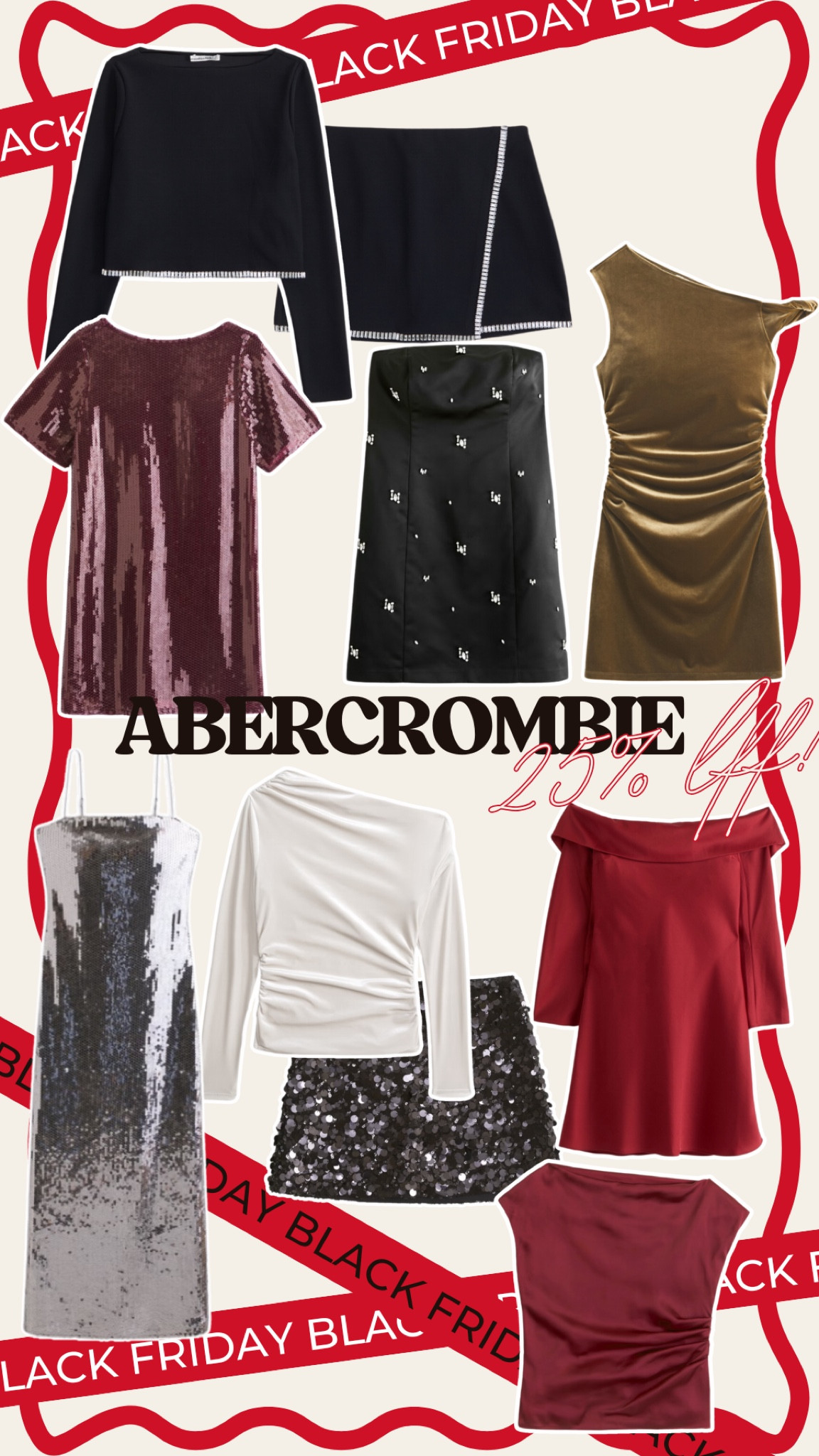 25% off Abercrombie for Black Friday PLUS use “CYBERAF” for additional 15% off!!

#LTKHoliday #LTKCyberWeek