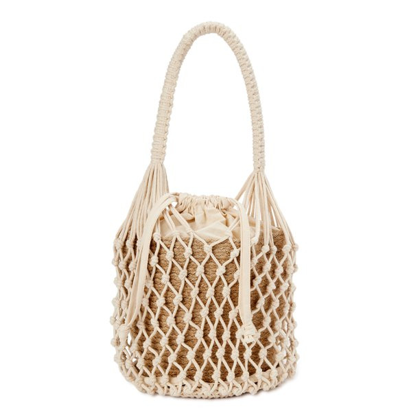 Scoop Women's Macrame Bucket Bag | Walmart (US)