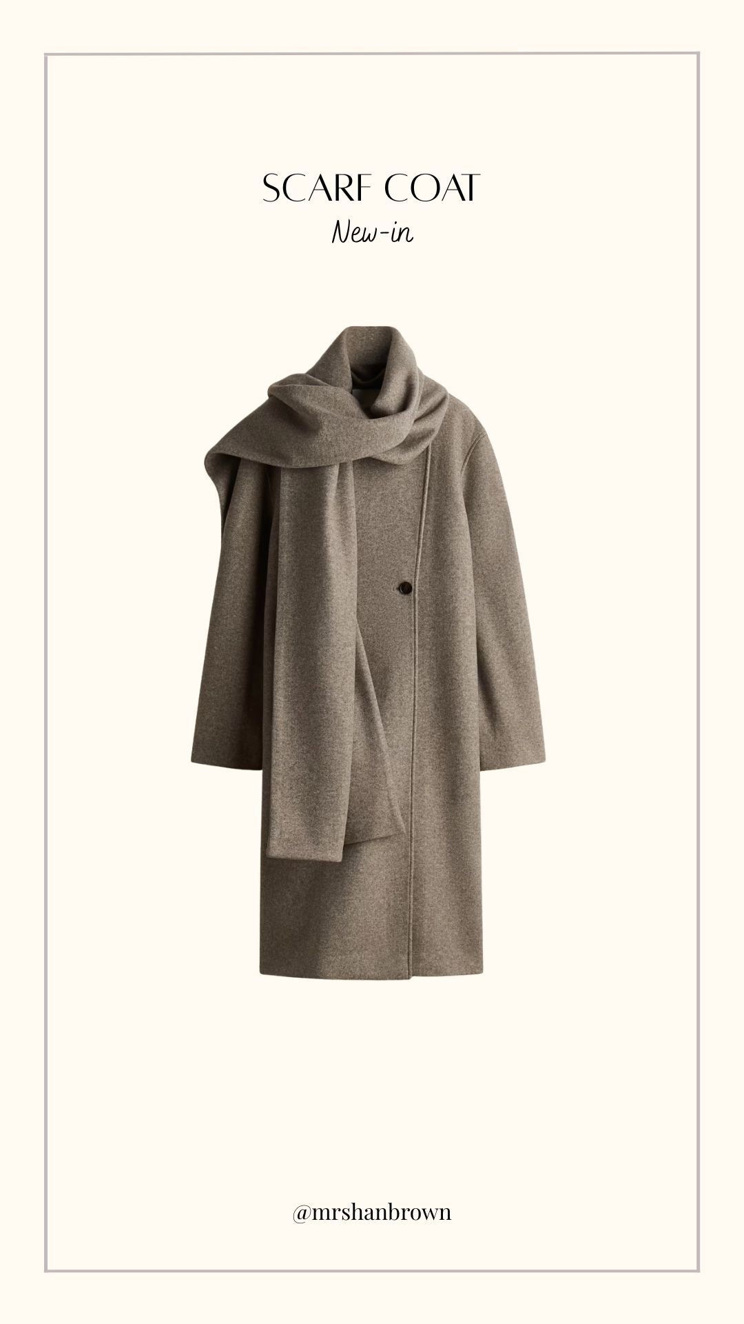 Another gorgeous new-in scarf coat 😍 Love that this one is slightly longer line! 

Scarf jacket, autumn outfit, outerwear, winter coat, neutral outfit

#LTKuk #LTKautumn #LTKwinter