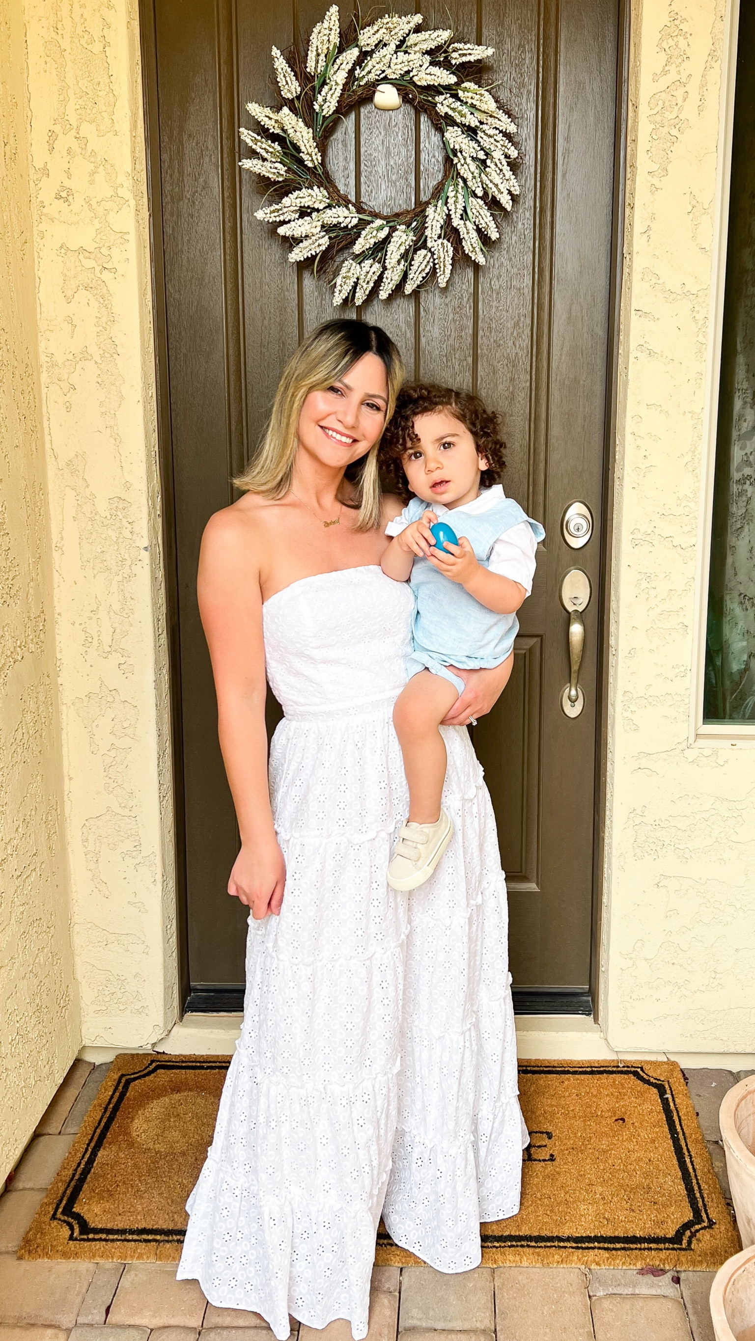 flowy white mini dress Ivory