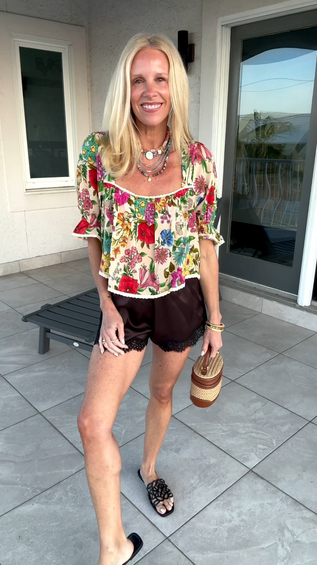 Colorful boho style 

Spell, Aritzia, Zara, boho top, silk lace shorts 

#LTKOver40 #LTKootd #LTKgrwm
