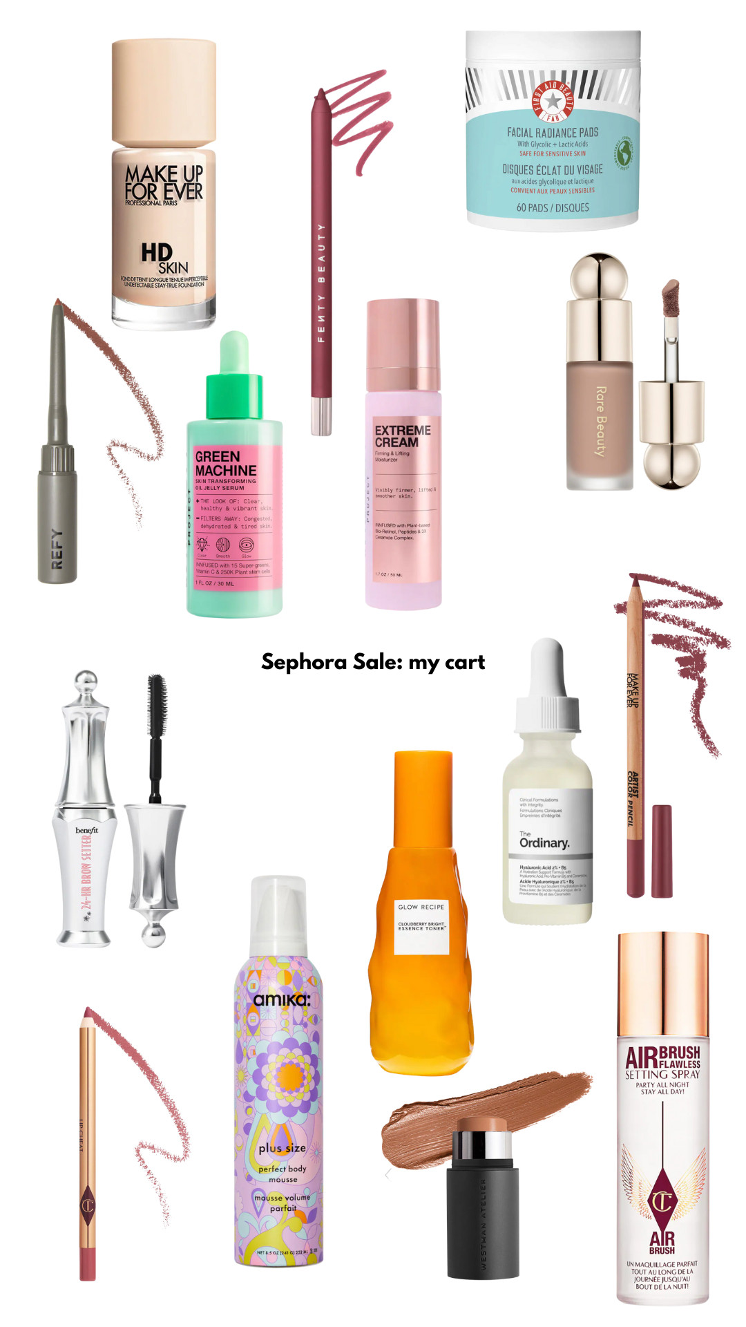 Sephora Sale picks: what's in my cart 

 #LTKSaleAlert #LTKBeauty