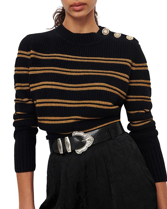 Kahel Striped Button Shoulder Sweater | Bloomingdale's (US)