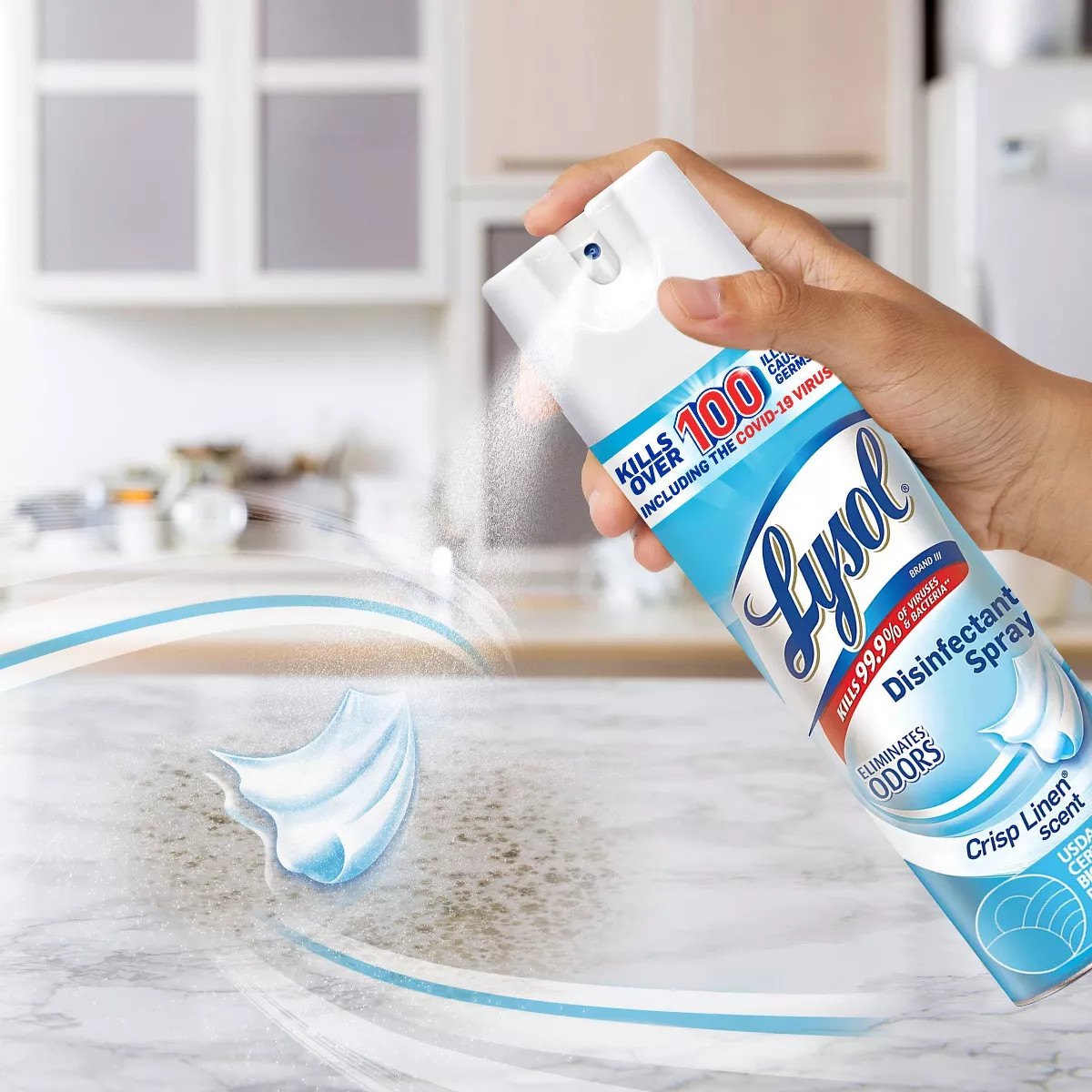 Lysol Crisp Linen Disinfectant Spray - 19oz | Target