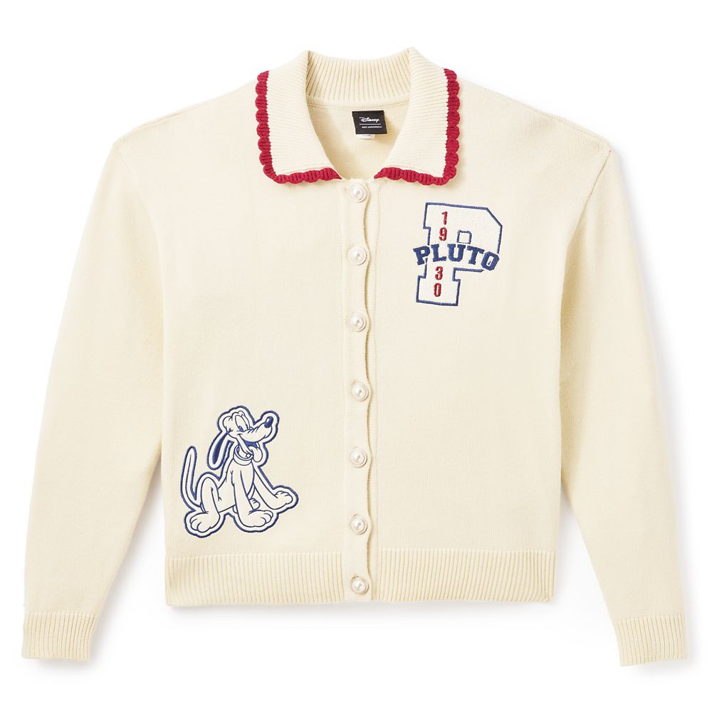 Pluto 95th Anniversary Cardigan Sweater for Women by Her Universe – Exclusive | Disney Store