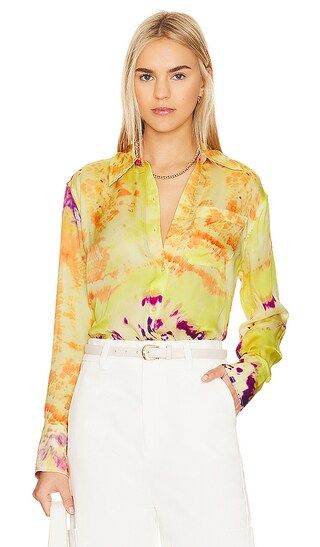 Lenae Shirt in Multi Vesper Tie Dye | Revolve Clothing (Global)