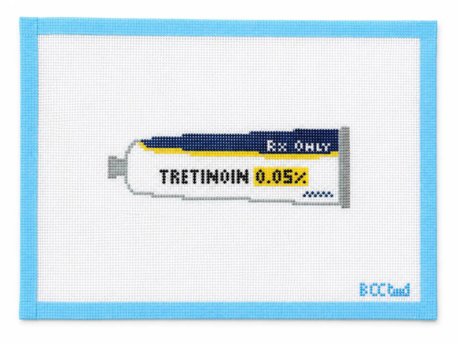Tretinoin Skincare Needlepoint Canvas | Retinol Cream Hand Painted 18ct Zweigart | Etsy (Global)