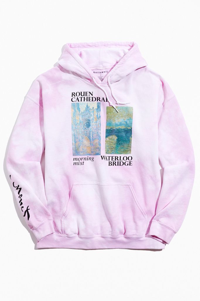 Monet Painting Hoodie Sweatshirt | Urban Outfitters (US and RoW)