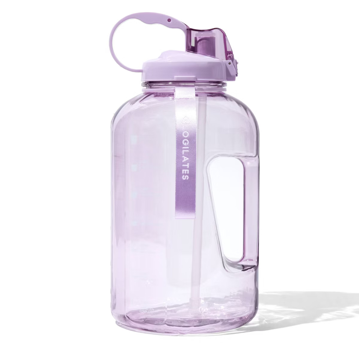Blogilates 128oz Water Bottle - Lilac Haze: BPA-Free PETG, Portable Drinkware | Target