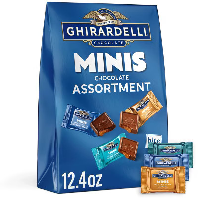 GHIRARDELLI Minis Chocolate Assortment Candy Squares - 12.4oz | Target
