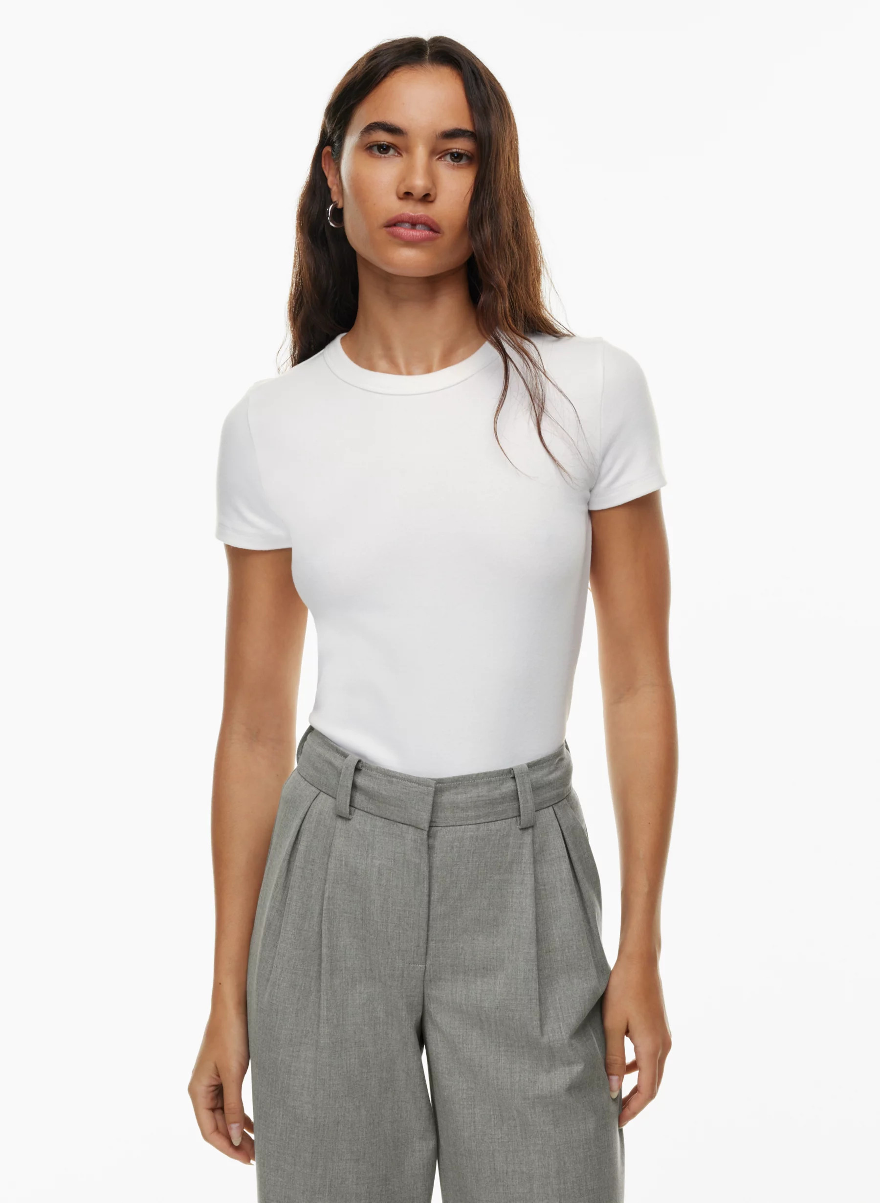 BESTHUG™ LITTLE RIBBED HIP T-SHIRT | Aritzia