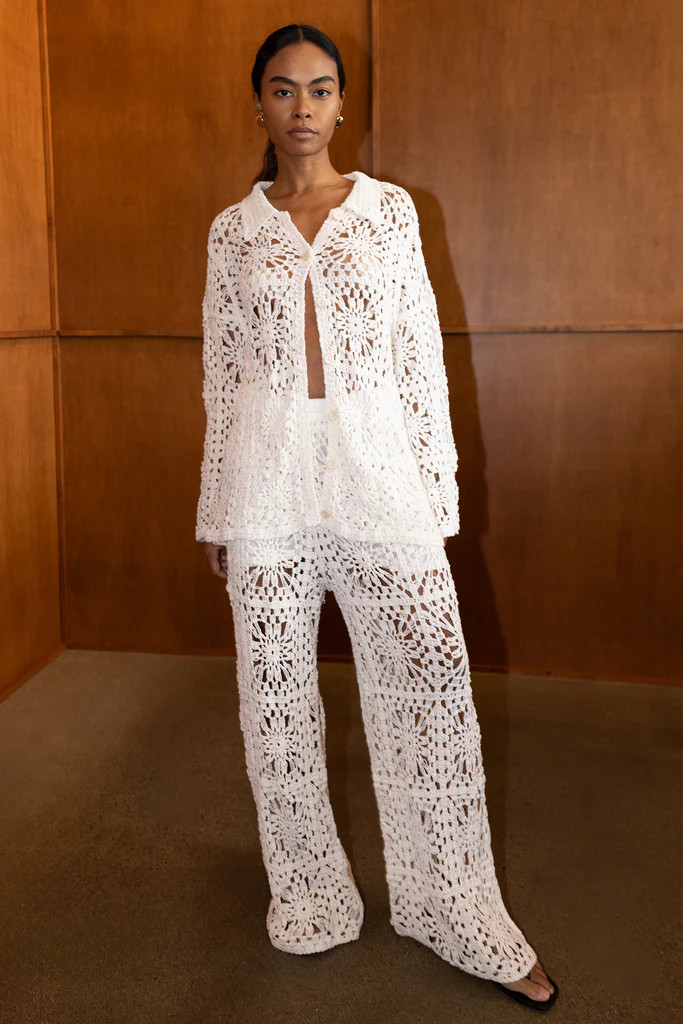 CROCHET PANTS | OAK + FORT