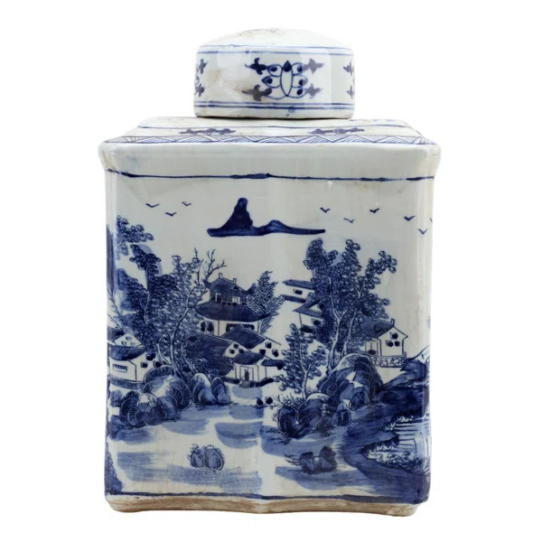 Handmade Porcelain China Ginger Jar | Perigold