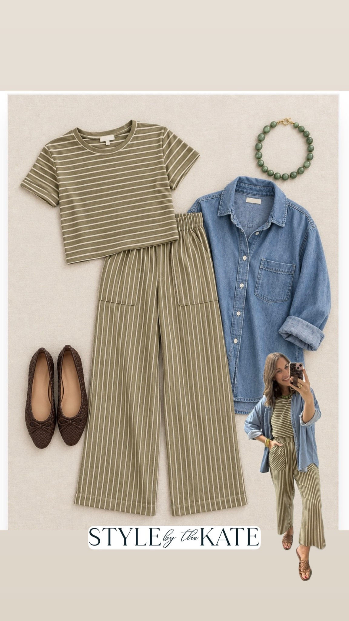 Casual two piece set outfit! Love this color combo 🍁 Chambray button down is a must for fall!

Size up if between sizes in set

#LTKootd #LTKgrwm #LTKSaleAlert