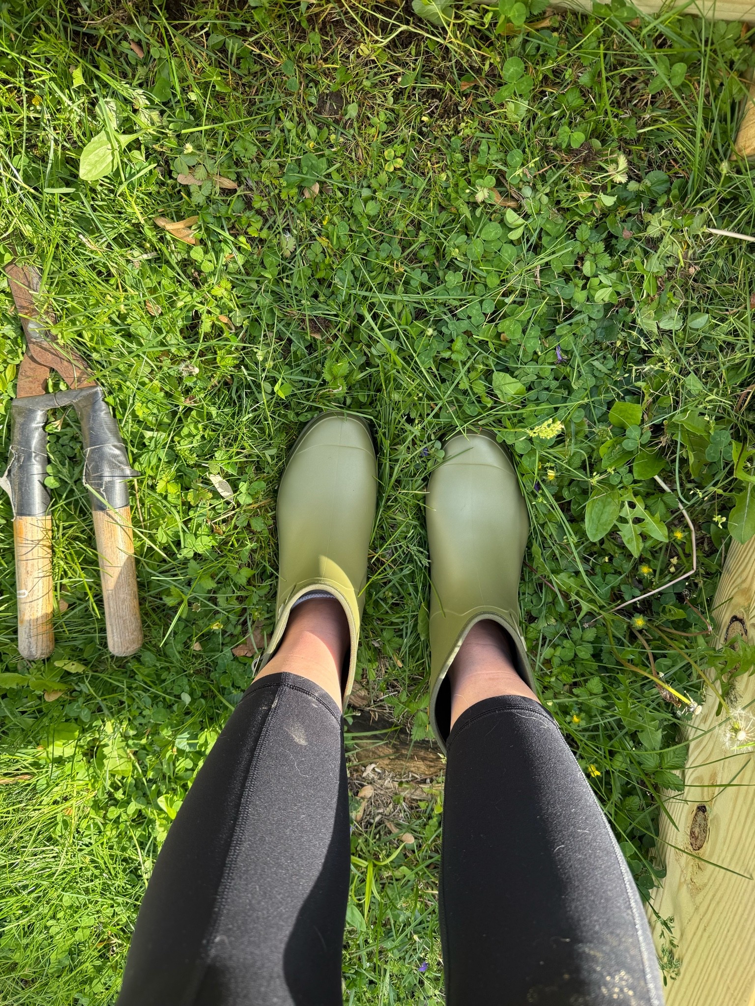 Garden season officially has me in my rubber boots and raised beds 

🌱🫶🏼 These waterproof garden shoes have been so easy to slip on for planting days, watering, hauling soil, and all the messy backyard projects lately. 

Comfortable, easy to clean, and the muted green color feels very cottage garden approved. 

Linking my garden outfit + favorites 🌿

#LTKhome #gardenstyle #gardencore #raisedgardenbed #cozycottage #gardeninspo #cottagegarden #functionalstyle #springgarden #backyardgarden