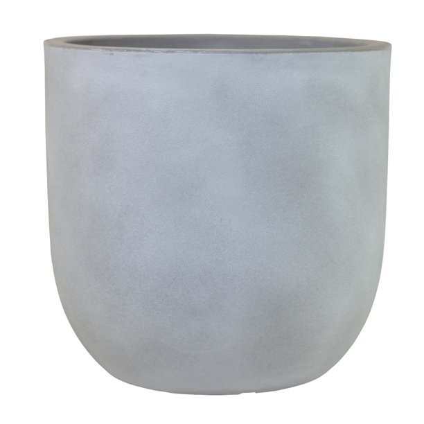 Better Homes & Gardens 18in Mosswood Resin Planter, Gray | Walmart (US)