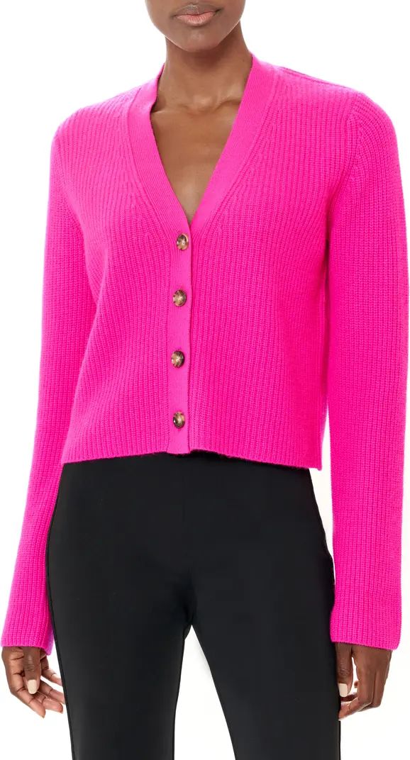Toujours Crop Cashmere Cardigan | Nordstrom